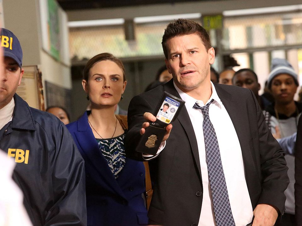 Bones : Photo Emily Deschanel, David Boreanaz