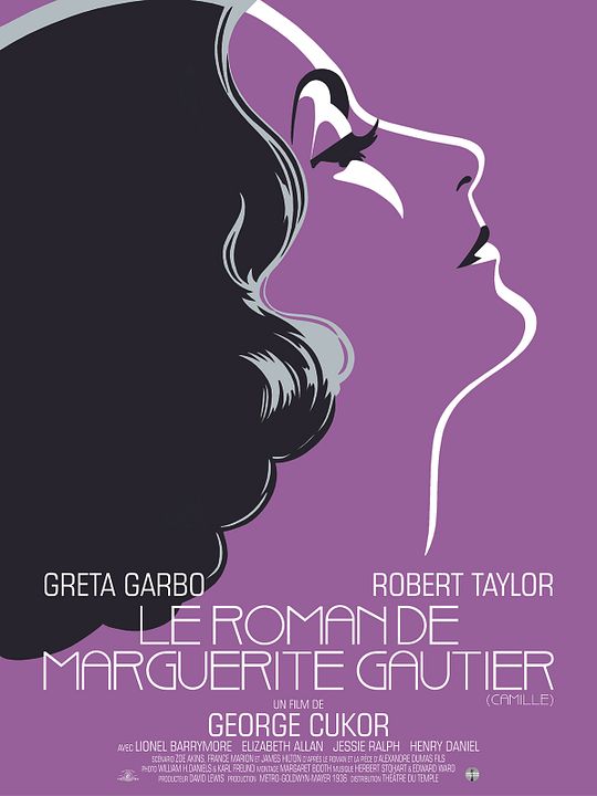 Le Roman de Marguerite Gautier : Affiche