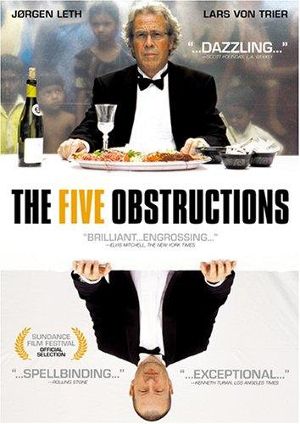 Five obstructions : Affiche