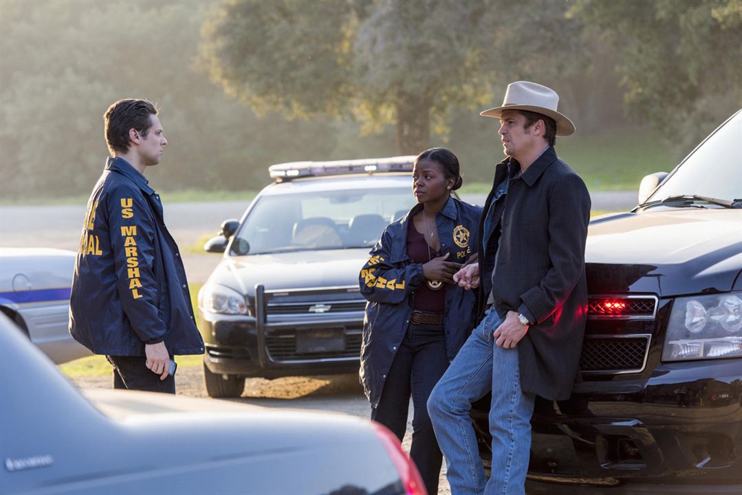 Justified : Photo Timothy Olyphant, Jacob Pitts, Erica Tazel