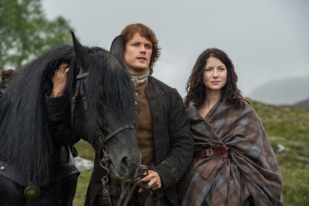 Outlander : Photo Caitriona Balfe, Sam Heughan