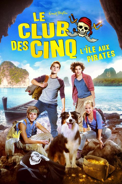 Le Club des cinq - L'île aux pirates : Affiche