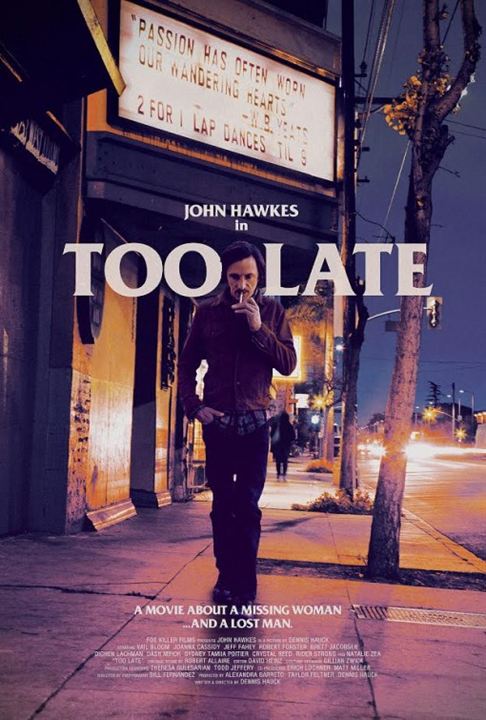 Too Late : Affiche