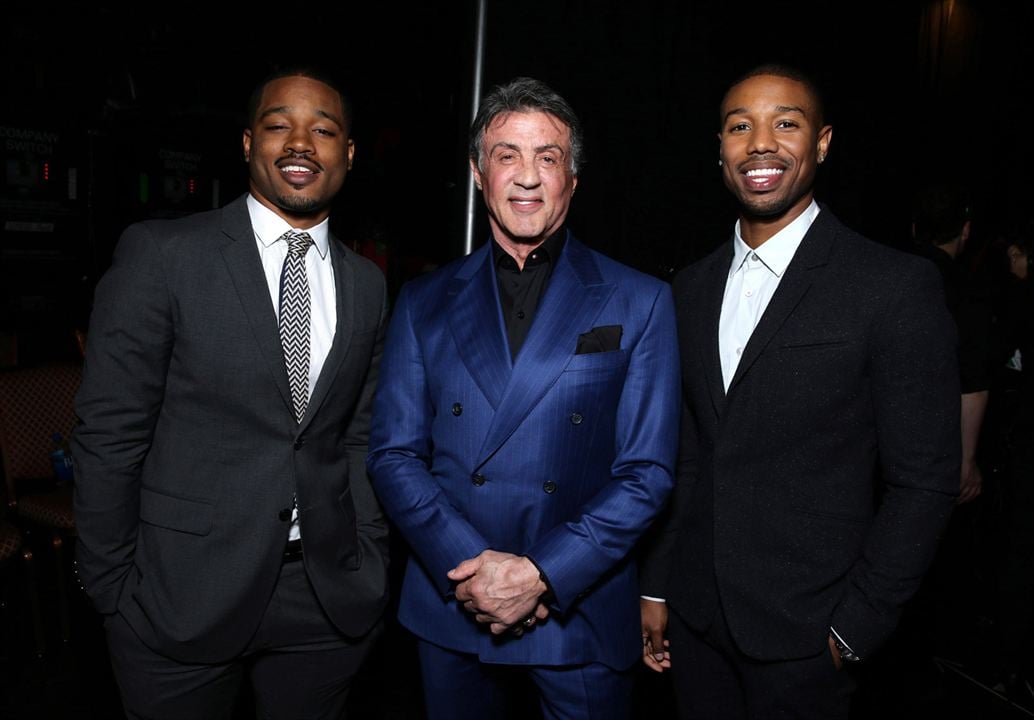 Creed - L'Héritage de Rocky Balboa : Photo promotionnelle Michael B. Jordan, Sylvester Stallone, Ryan Coogler