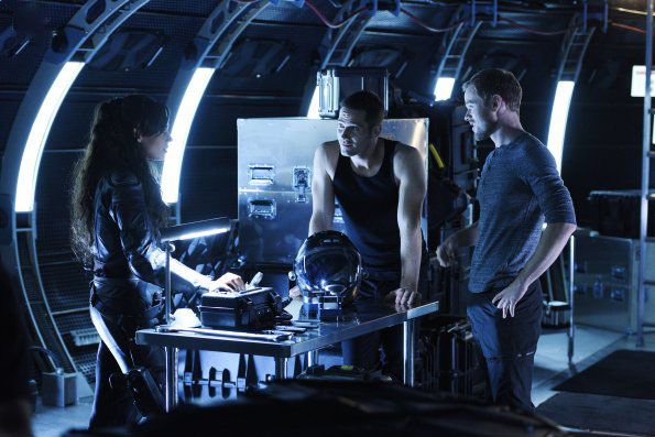 Photo Luke MacFarlane, Aaron Ashmore