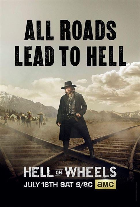 Hell On Wheels : l'Enfer de l'Ouest : Affiche