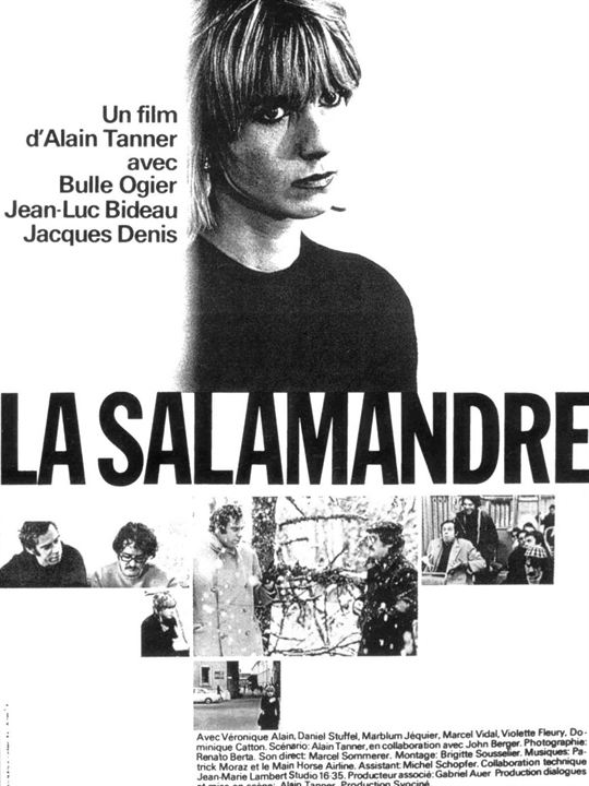 La Salamandre : Affiche