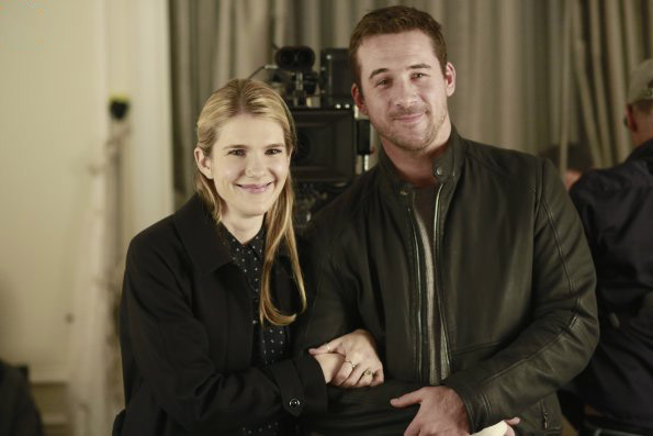 Whispers : Photo Lily Rabe, Barry Sloane