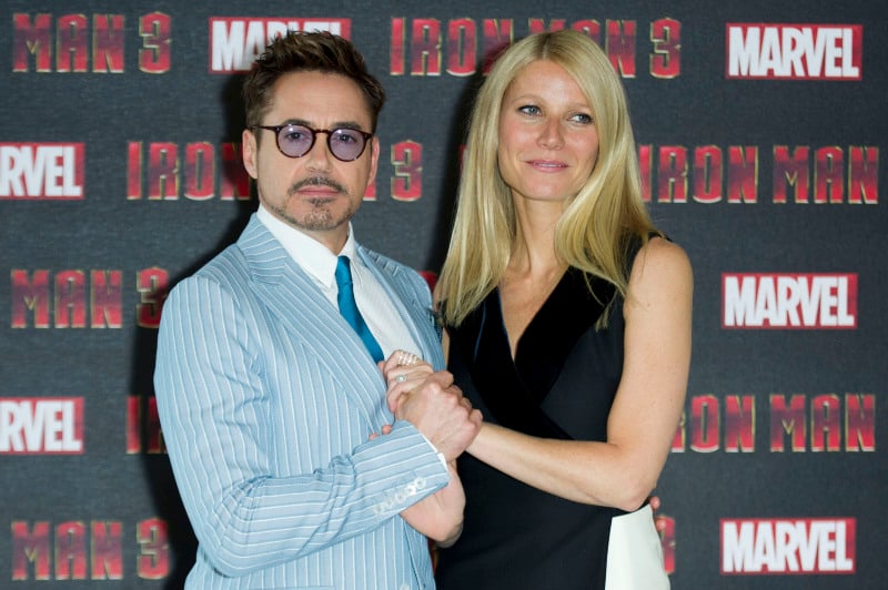 Iron Man 3 : Photo promotionnelle Robert Downey Jr., Gwyneth Paltrow