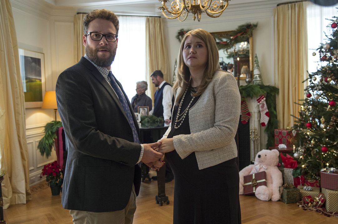 The Night Before : Photo Seth Rogen, Jillian Bell