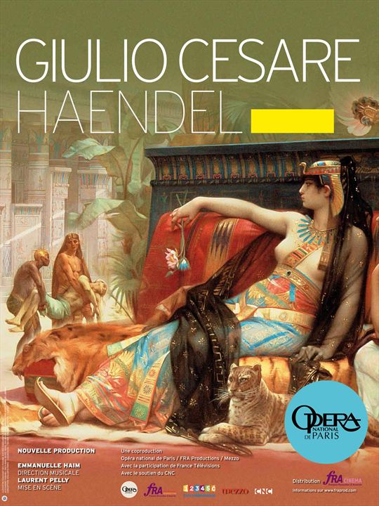 Giulio Cesare (Opéra de Paris-FRA Cinéma) : Affiche