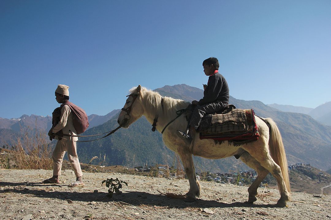 Kalo Pothi, un village au Népal : Photo