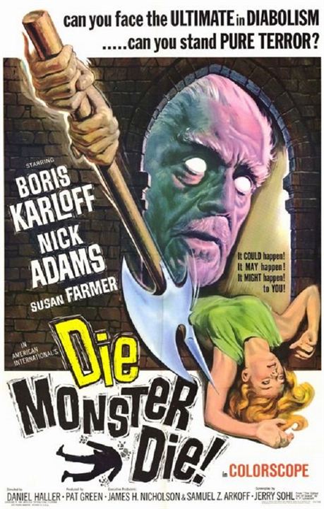 Die, Monster, Die! : Affiche