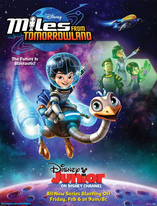 Miles dans l'espace : Affiche