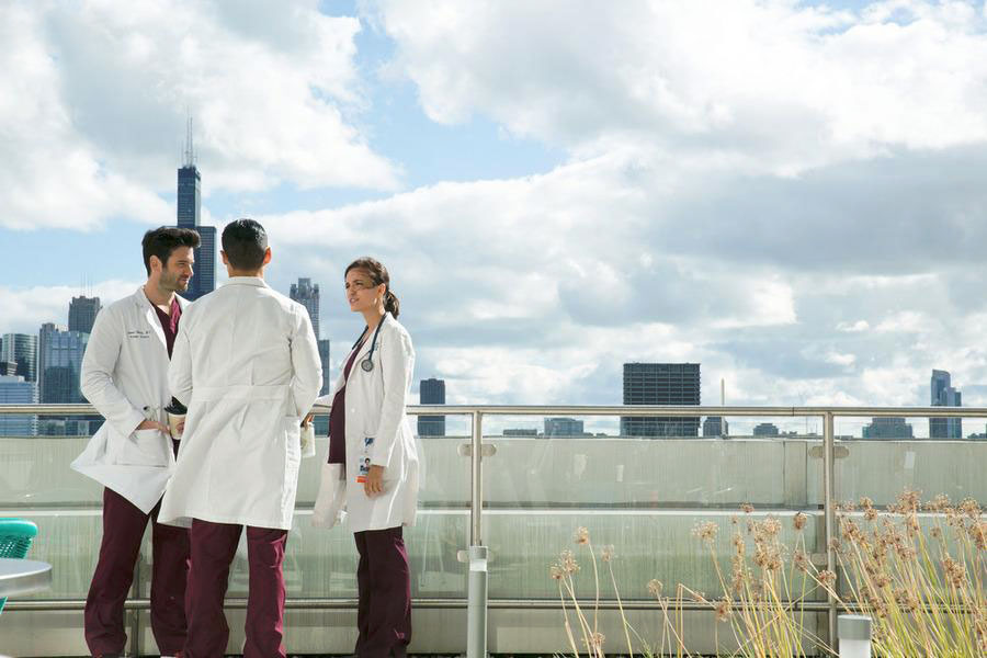 Chicago Med : Photo Torrey DeVitto, Brian Tee, Colin Donnell
