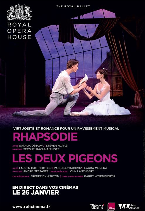Rhapsodie - Les Deux Pigeons (Arts Alliance) : Affiche