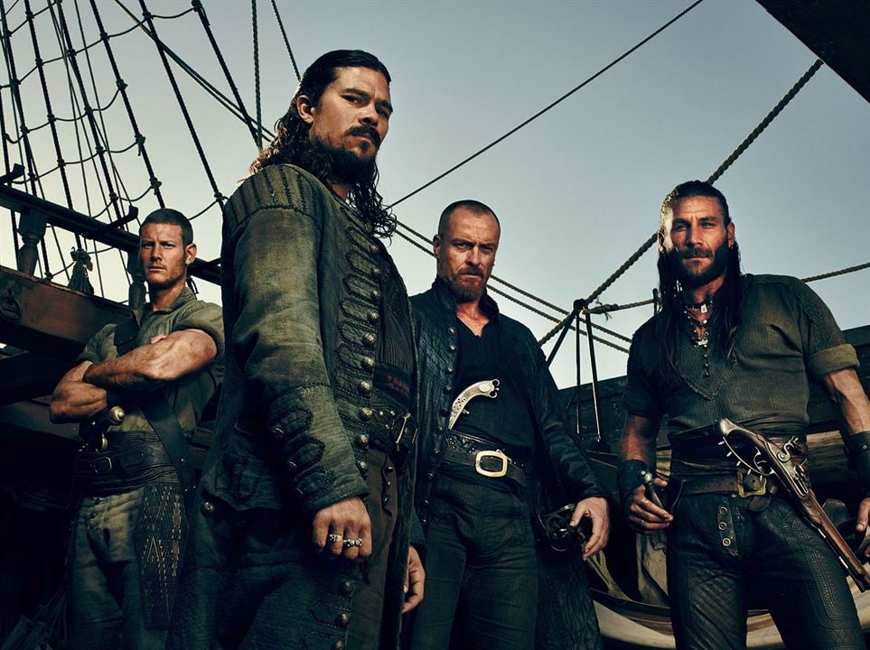 Photo Luke Arnold, Zach McGowan, Tom Hopper, Toby Stephens