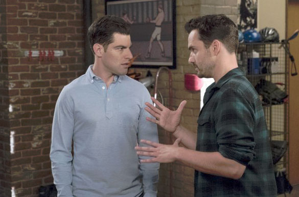 New Girl : Photo Max Greenfield, Jake Johnson