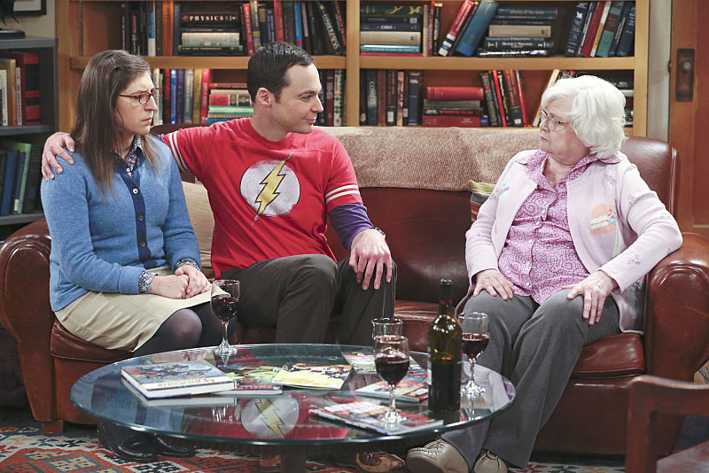 The Big Bang Theory : Photo Jim Parsons, Mayim Bialik, June Squibb