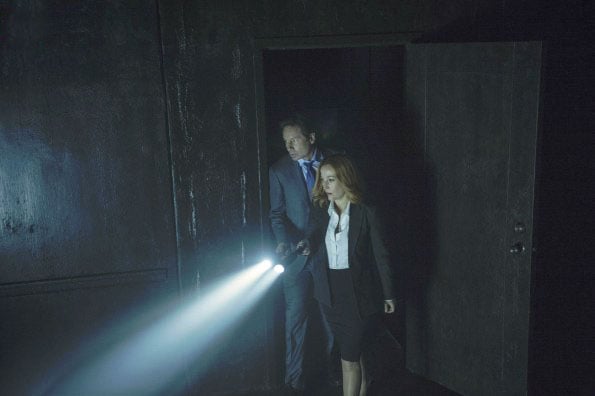 X-Files : Photo Gillian Anderson, David Duchovny