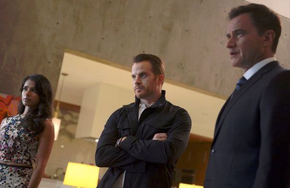 Frankenstein Code : Photo Tim DeKay, Dilshad Vadsaria, Robert Kazinsky