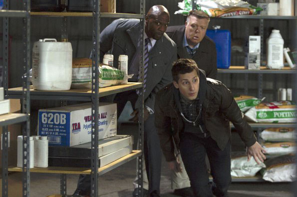 Brooklyn Nine-Nine : Photo Andy Samberg, Joel McKinnon Miller, Terry Crews