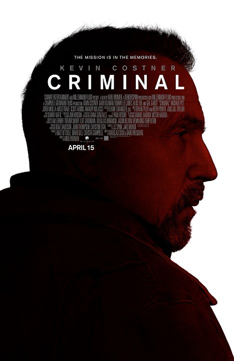 Criminal - Un espion dans la tête : Affiche