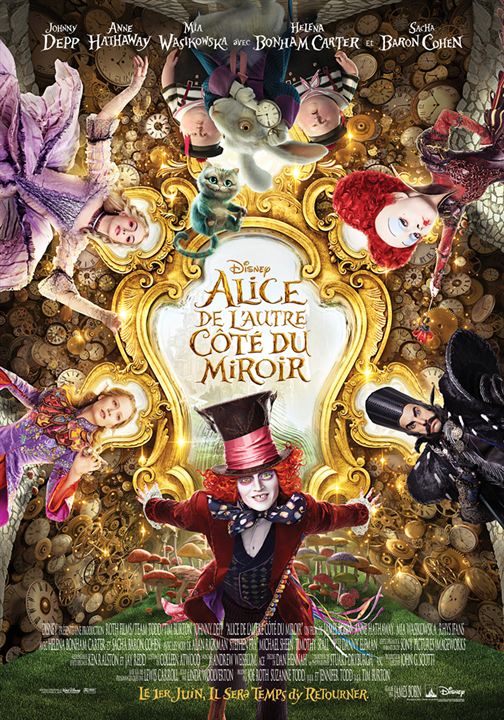 Alice de l'autre côté du miroir : Affiche