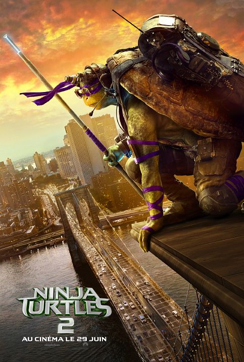 Ninja Turtles 2 : Affiche