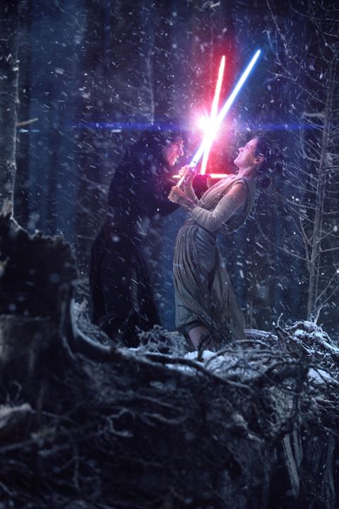 Star Wars - Le Réveil de la Force : Photo Daisy Ridley, Adam Driver