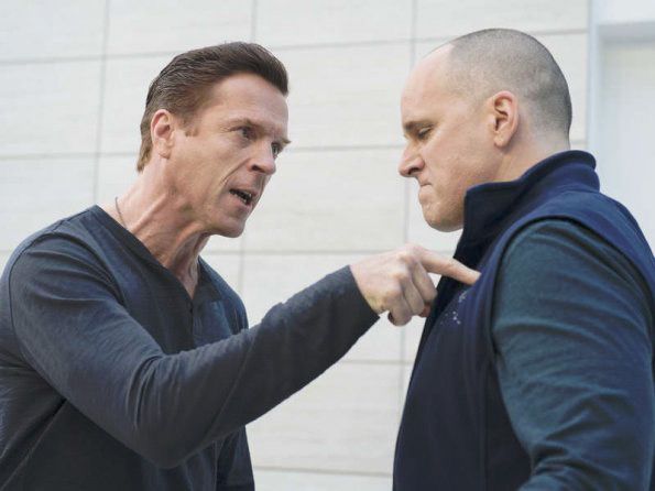 Billions : Photo Damian Lewis, Kelly AuCoin