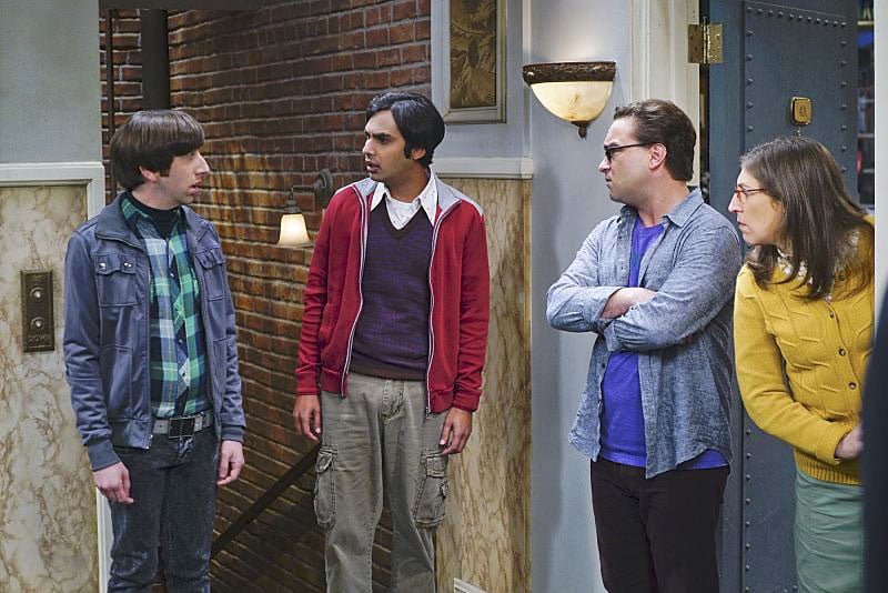 The Big Bang Theory : Photo Kunal Nayyar, Simon Helberg, Mayim Bialik, Johnny Galecki