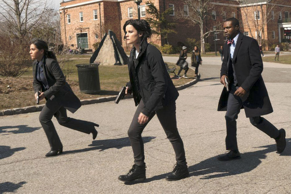 Blindspot : Photo Audrey Esparza, Jaimie Alexander, Rob Brown