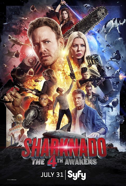 Sharknado: The 4th Awakens : Affiche