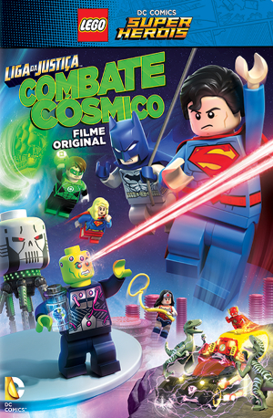 Lego DC Comics Super Heroes : Justice League : L'Attaque cosmique : Affiche