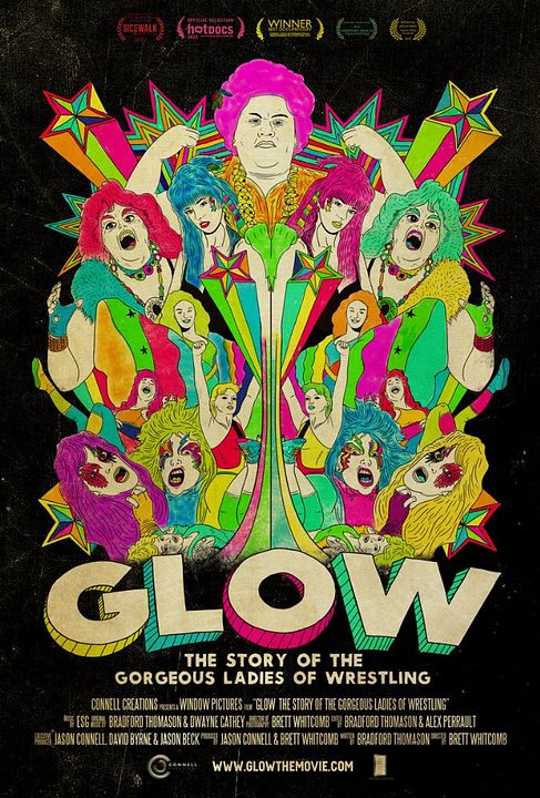 GLOW: The Story of The Gorgeous Ladies of Wrestling : Affiche