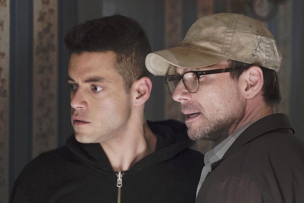 Mr. Robot : Photo Rami Malek, Christian Slater