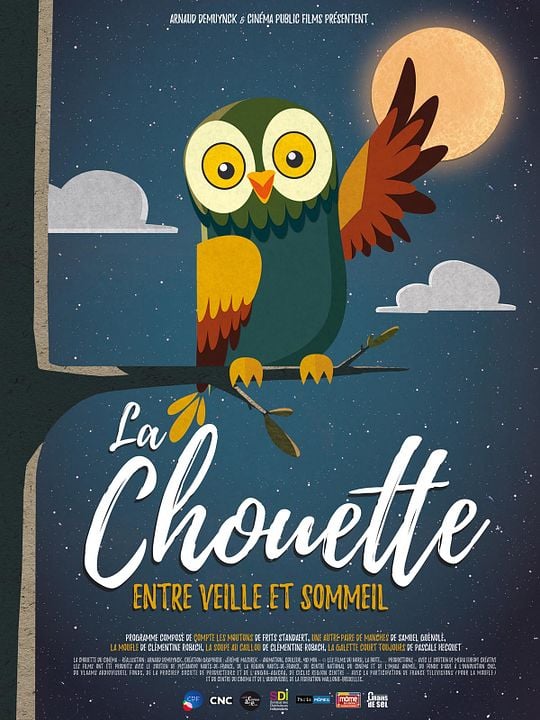 La Chouette entre veille et sommeil : Affiche