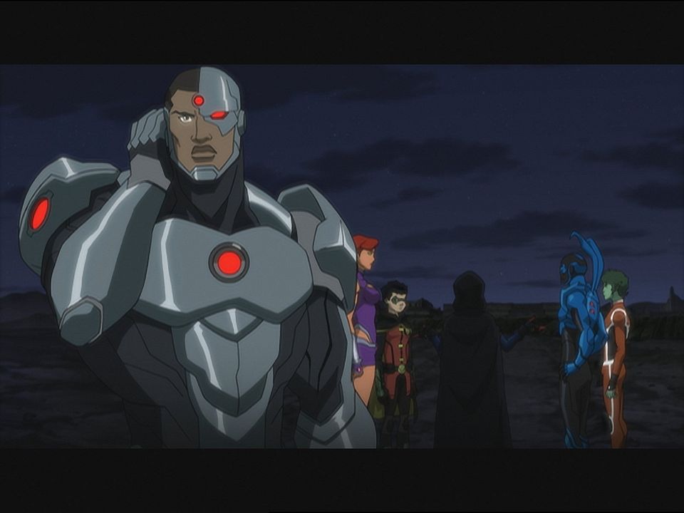 Justice League vs. Teen Titans : Photo