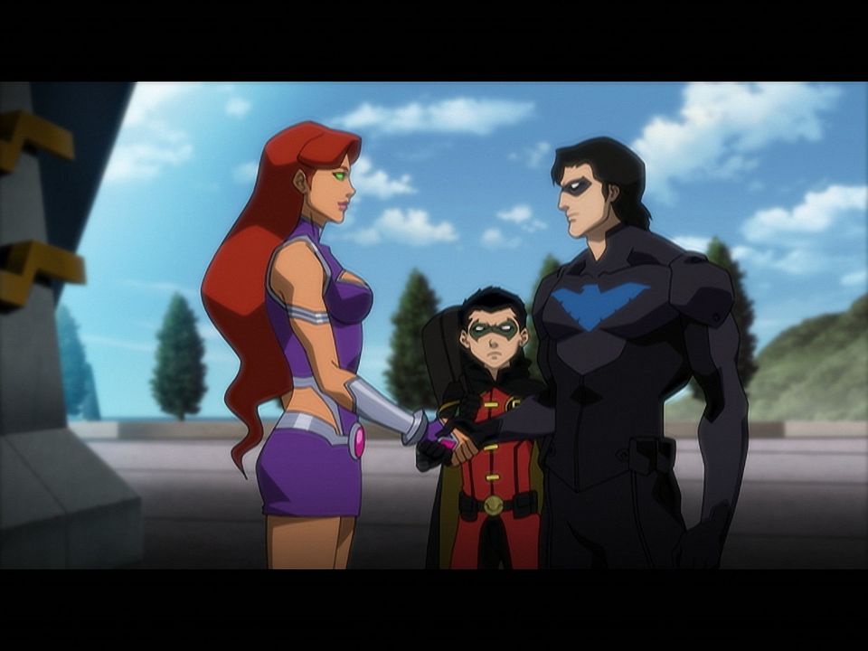 Justice League vs. Teen Titans : Photo