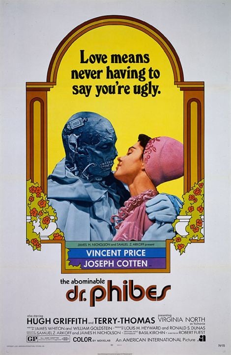 L'Abominable docteur Phibes : Affiche