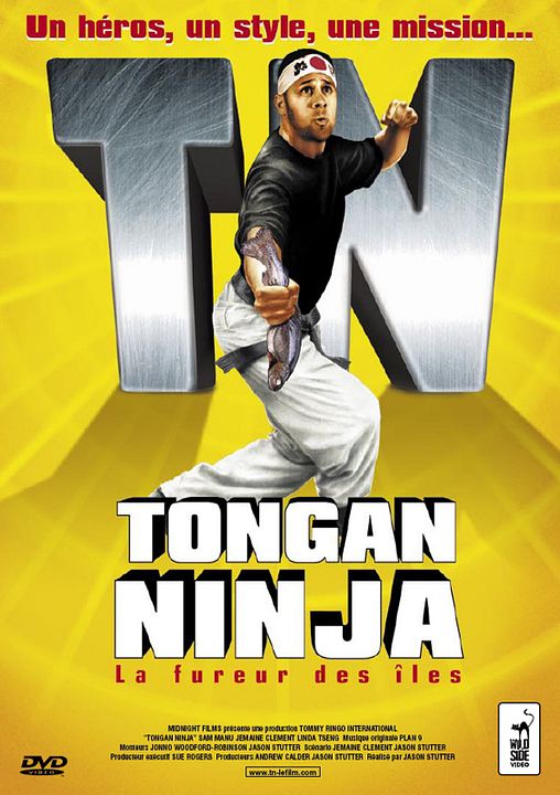 Tongan Ninja, la fureur des îles : Affiche