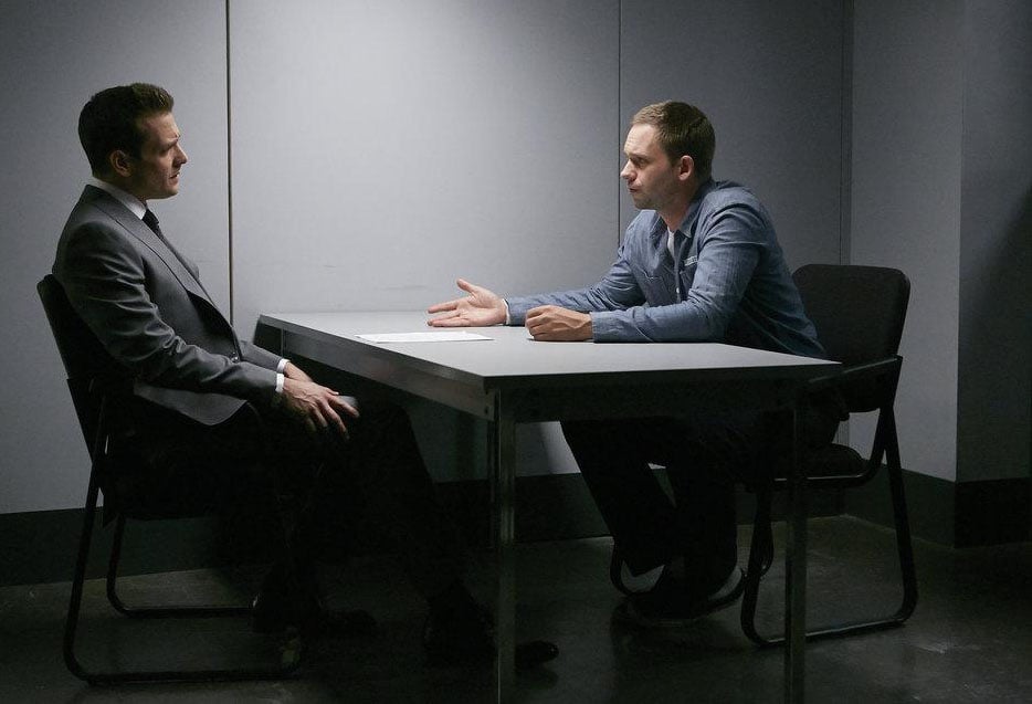 Suits : avocats sur mesure : Photo Patrick J. Adams, Gabriel Macht