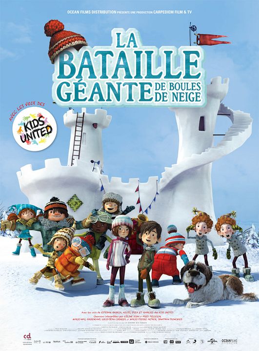 La Bataille géante de boules de neige : Affiche