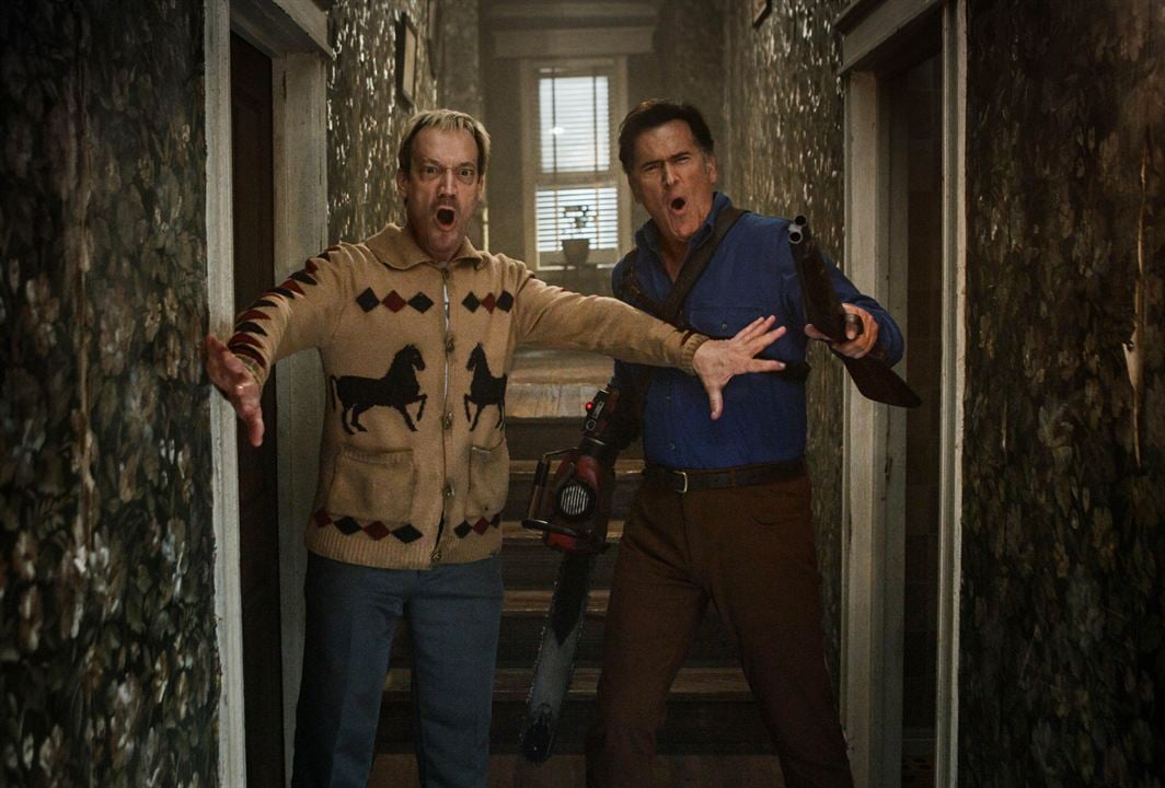 Ash vs Evil Dead : Photo Bruce Campbell, Ted Raimi