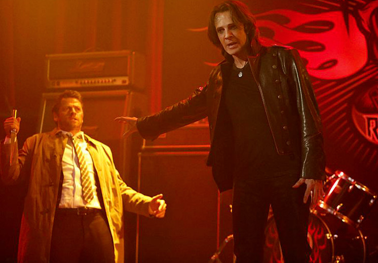 Supernatural : Affiche Misha Collins, Rick Springfield