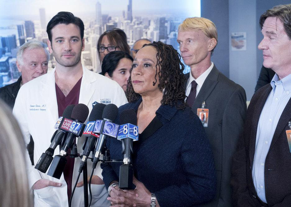 Chicago Med : Photo Colin Donnell, S. Epatha Merkerson