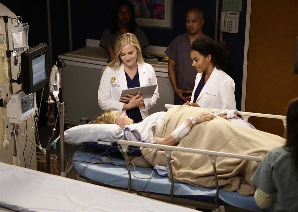 Grey's Anatomy : Photo Jessica Capshaw, Kelly McCreary