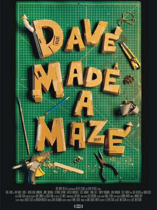 Dave Made a Maze : Affiche