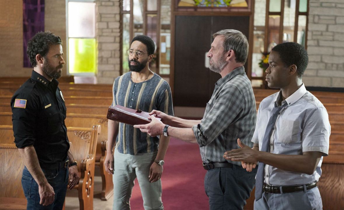 The Leftovers : Photo Kevin Carroll, Christopher Eccleston, Justin Theroux, Jovan Adepo